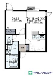 ＩＸＯ　南台の物件間取画像